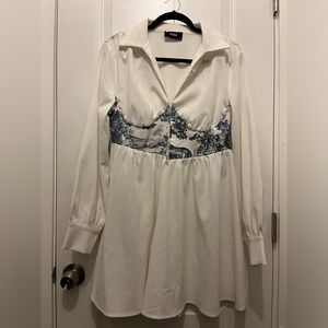 Cottage Corset Mini Dress | Size XL